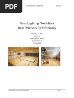 Gym Lighting Guidelines Rev 1