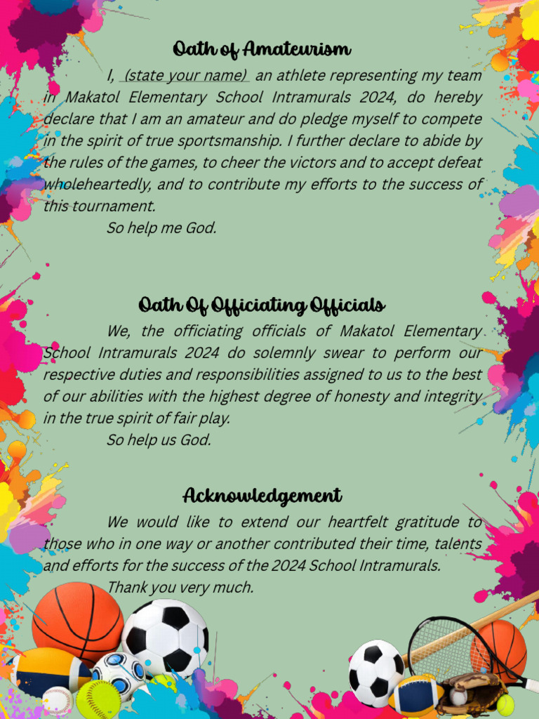 intrams | PDF