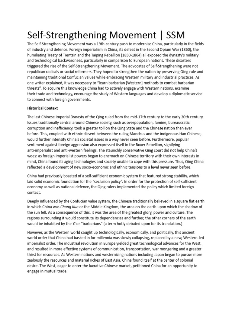 Ssm answer pdf qing dynasty china