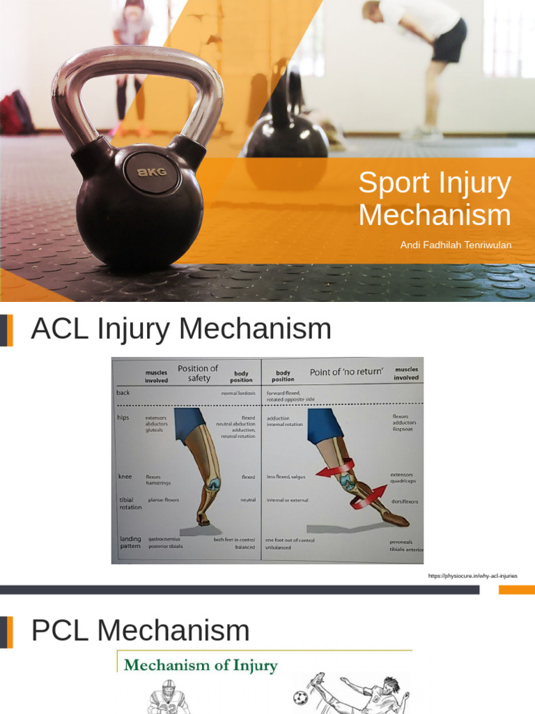 Sport Injury Mechanism | PDF