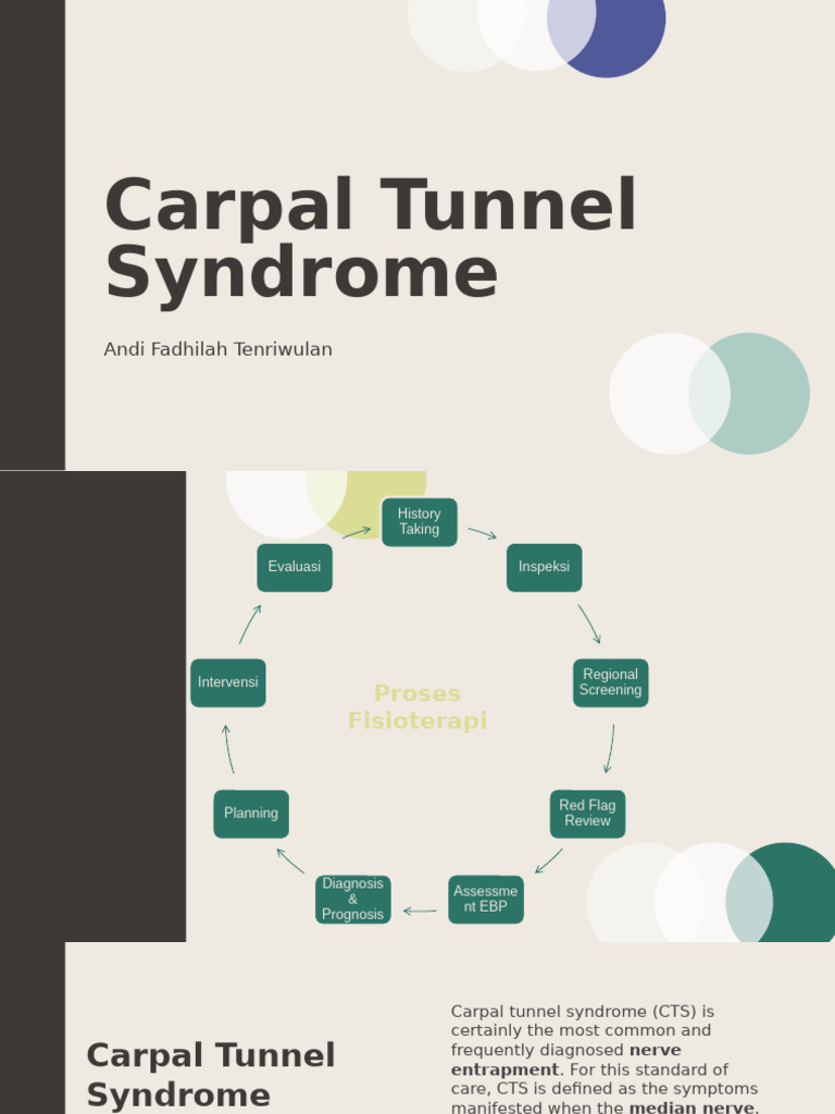 Carpal Tunnel Syndrome | PDF | Carpal Tunnel Syndrome | Hand