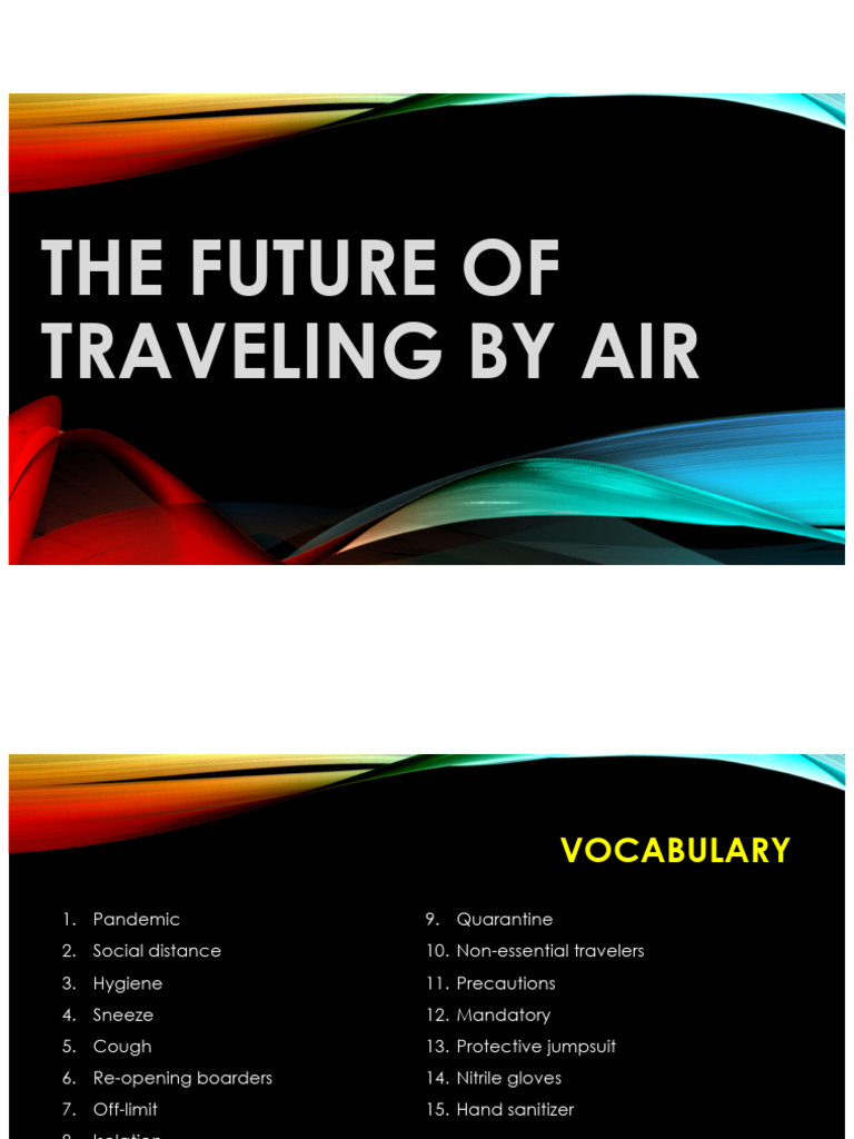 The Future of Traveling by Air | PDF | Business | Technology & Engineering