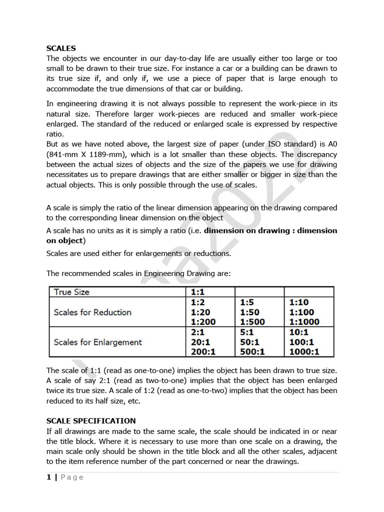 Scales Notes | PDF | Teaching Methods & Materials