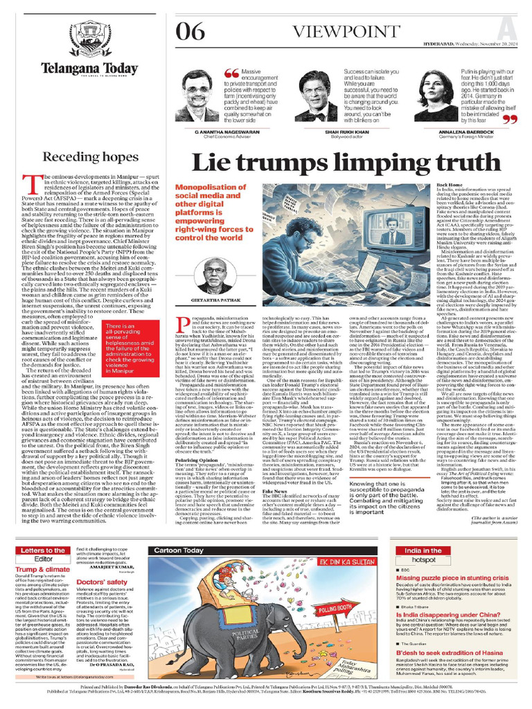 All English Editorials 20 November | PDF