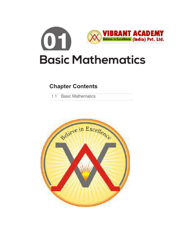 Basic Mathematics: Trigonometry & Calculus | PDF | Trigonometric ...