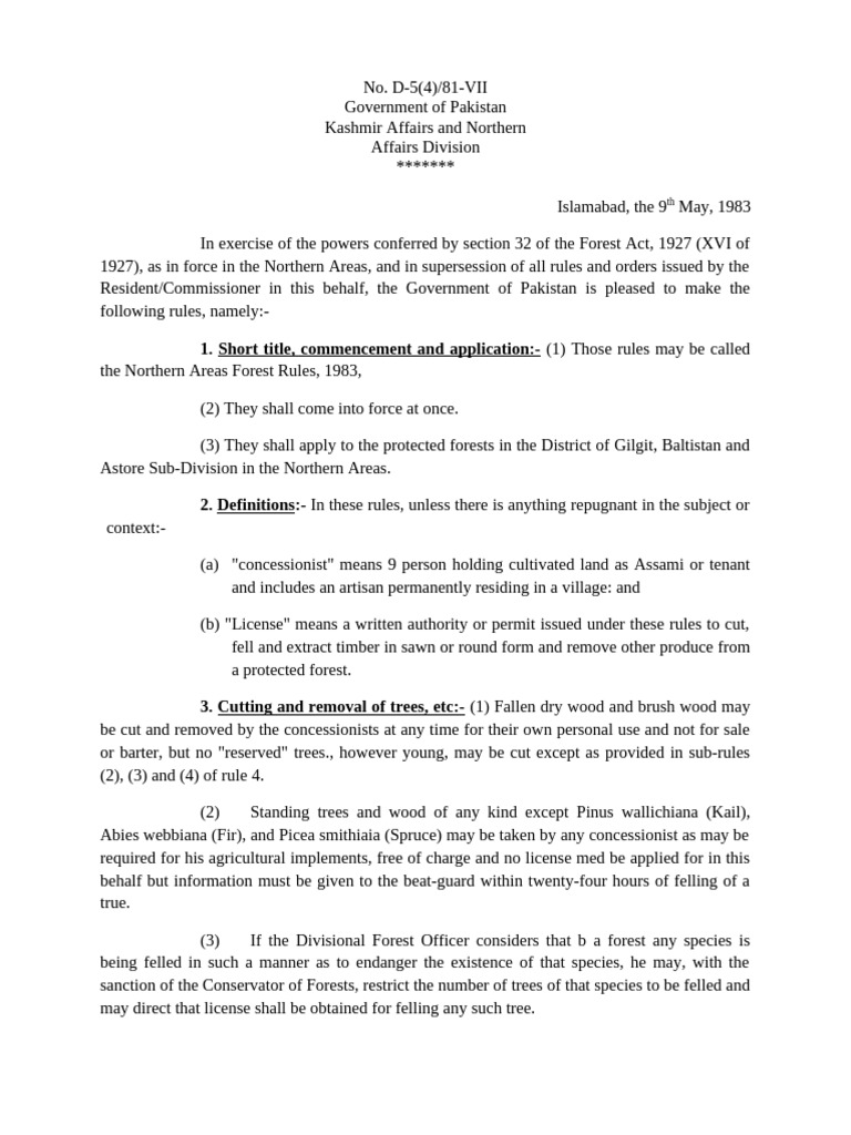 Timber Transit Rules for Concessionists | PDF | License | Justice