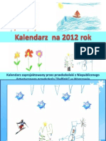 Kalendarz na rok 2012 