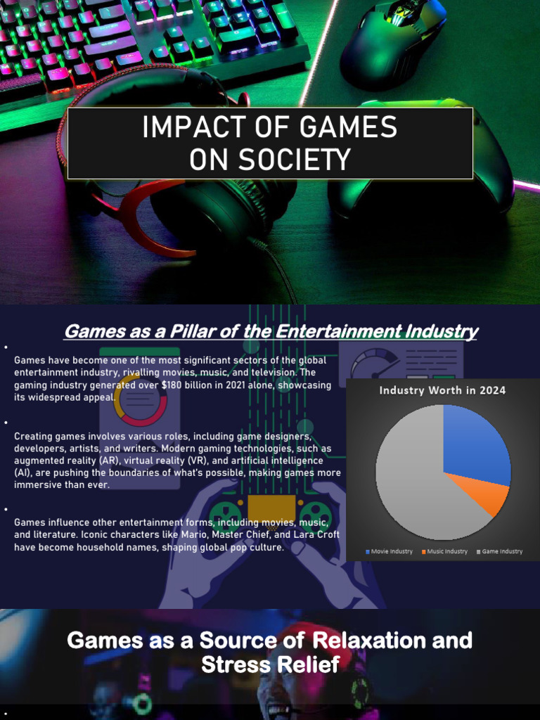 Lab Activity 1 (Imapct of Games) | PDF | Entertainment