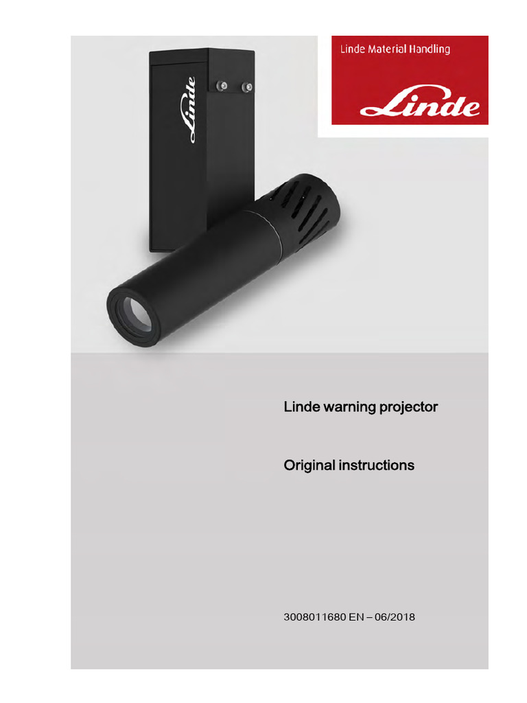 Um Linde-Warning-Projector en FR de It Es PT NL El Da SV No Fi Cs | PDF ...