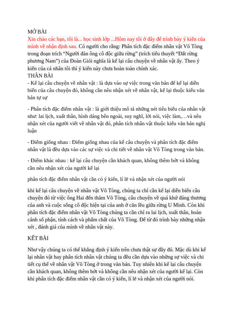 NG Văn 7C | PDF