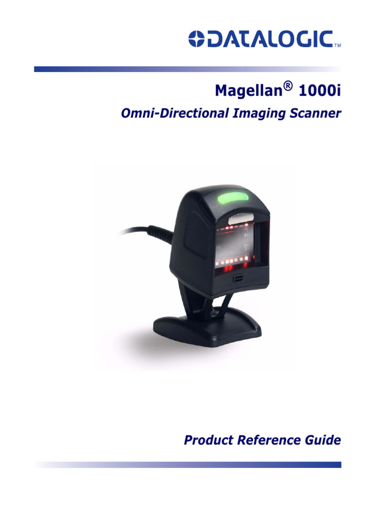Magellan 1000i: Omni-Directional Imaging Scanner | PDF | Barcode ...