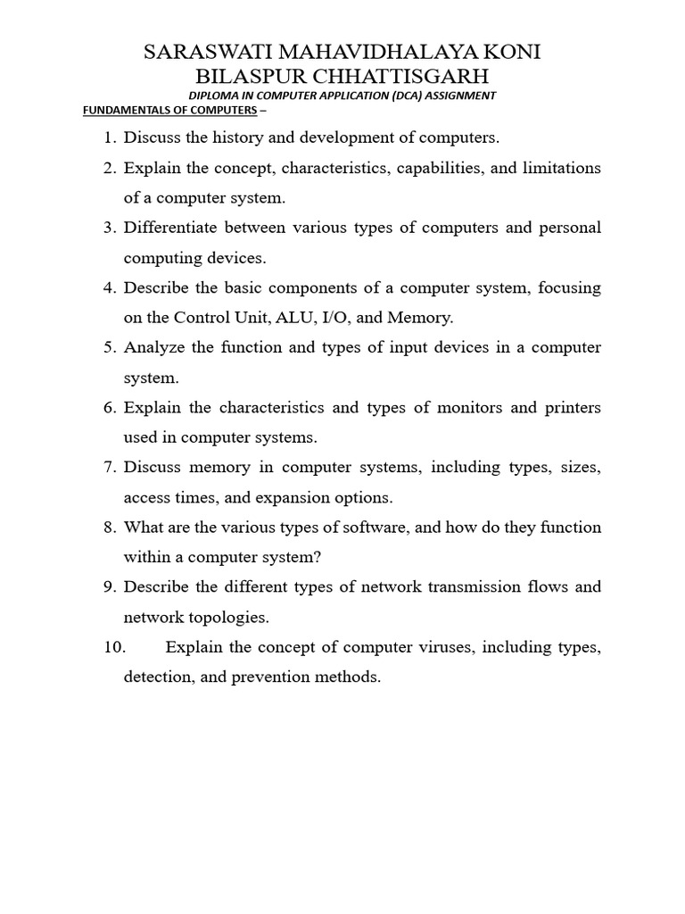 DCA Assignment Overview and Topics | PDF | World Wide Web | Internet & Web