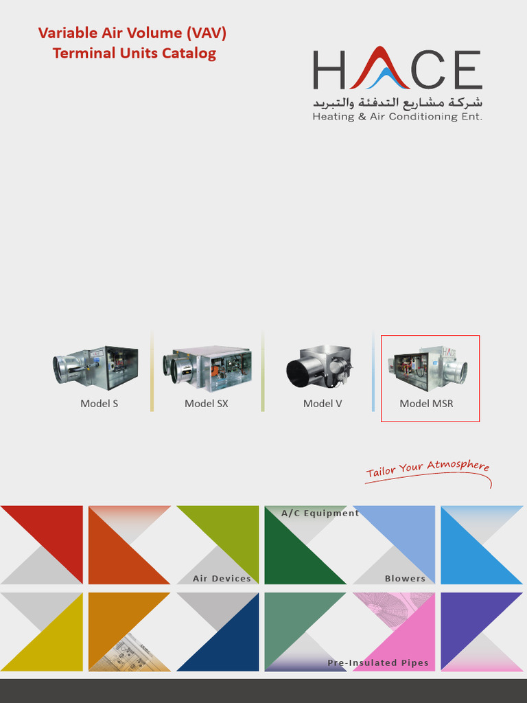 VAV Cataloug | PDF | Building Automation | Mechanical Engineering