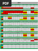 June 2025 Duty Roster Schedule | PDF