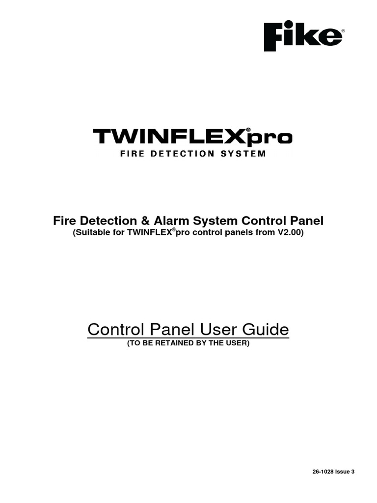 TWINFLEX®pro Control Panel User Guide | PDF | Electrical Engineering
