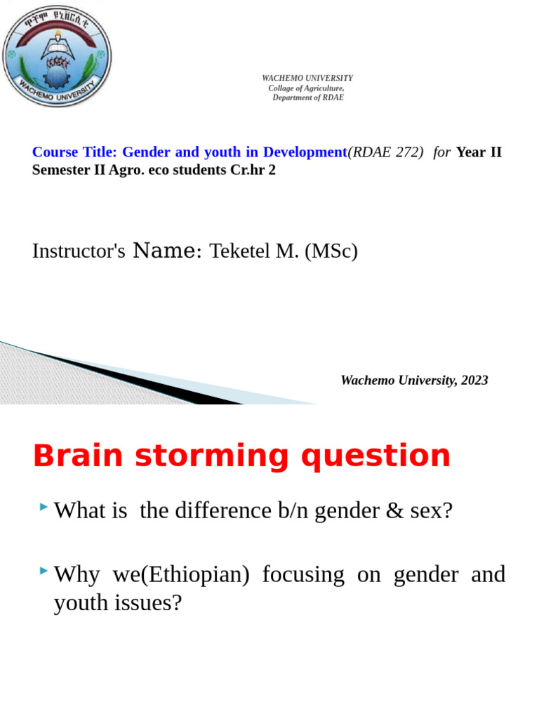Gender and Development: Key Concepts | PDF | Gender Studies | Feminism