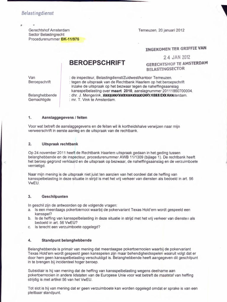 Beroepschrift  PDF