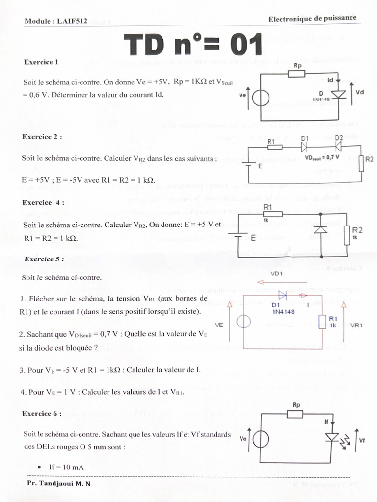 TD 1 Elp | PDF