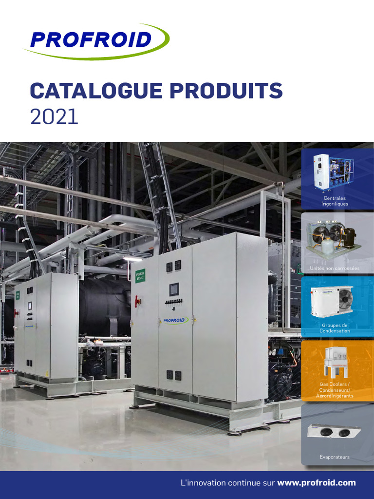 Solutions Frigorifiques CO₂ Profroid | PDF | Réfrigération | Climatisation