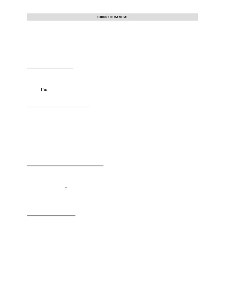 Curriculum Vitae Pdf Computer Network World Wide Web