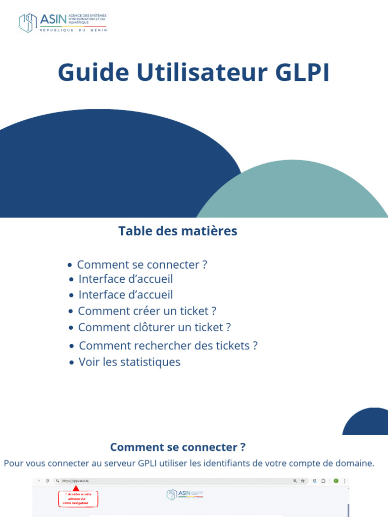 Guide Utilisateur GLPI: Création de Tickets | PDF | Informatique | Logiciel