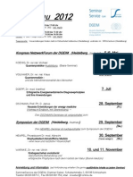 Seminar Termine 2012 PDF