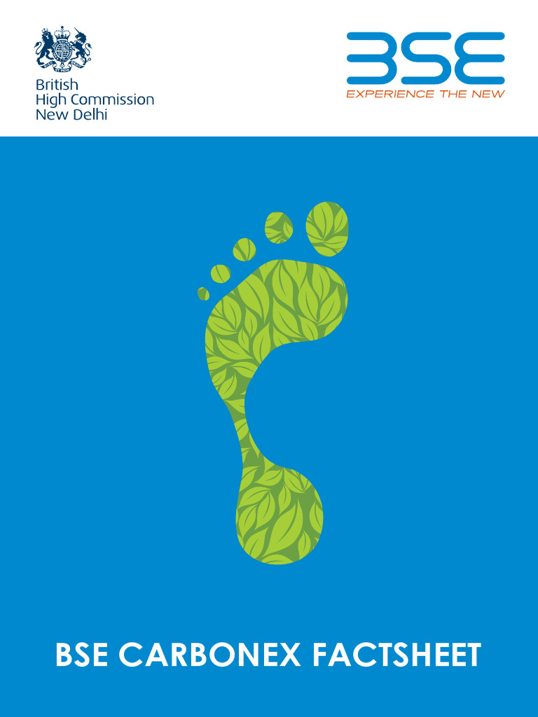BSE CARBONEX Factsheet Oct 2012 - Final | PDF | Risk | Climate Change