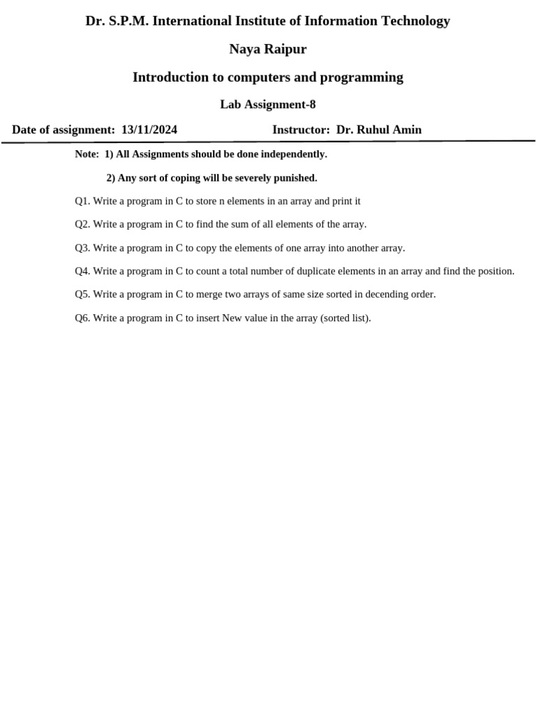Lab Task 8 | PDF