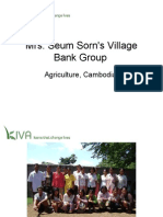 Mrs. Seum Sorn's Village Bank Group: Agriculture, Cambodia