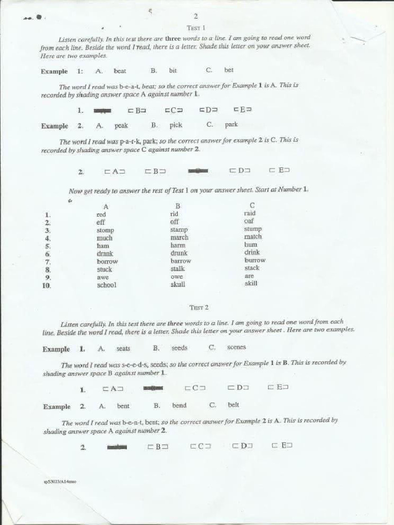 Oral English Hot Test | PDF