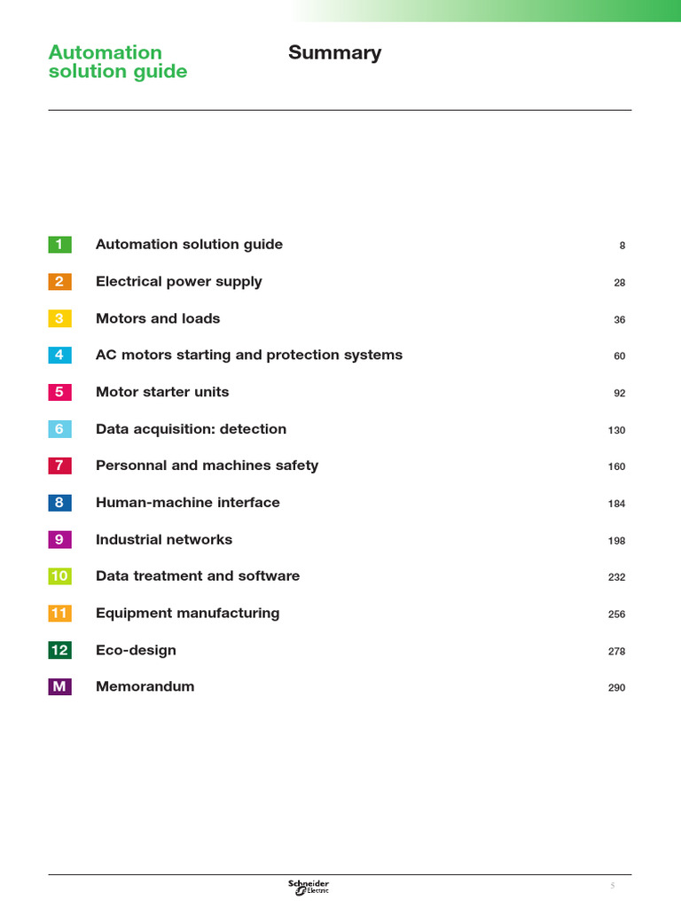 Comprehensive Automation Solution Guide | PDF | Electric Motor | Power ...