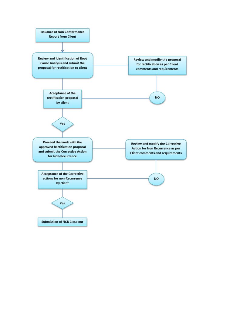 Non-Conformance Report Process Guide | PDF