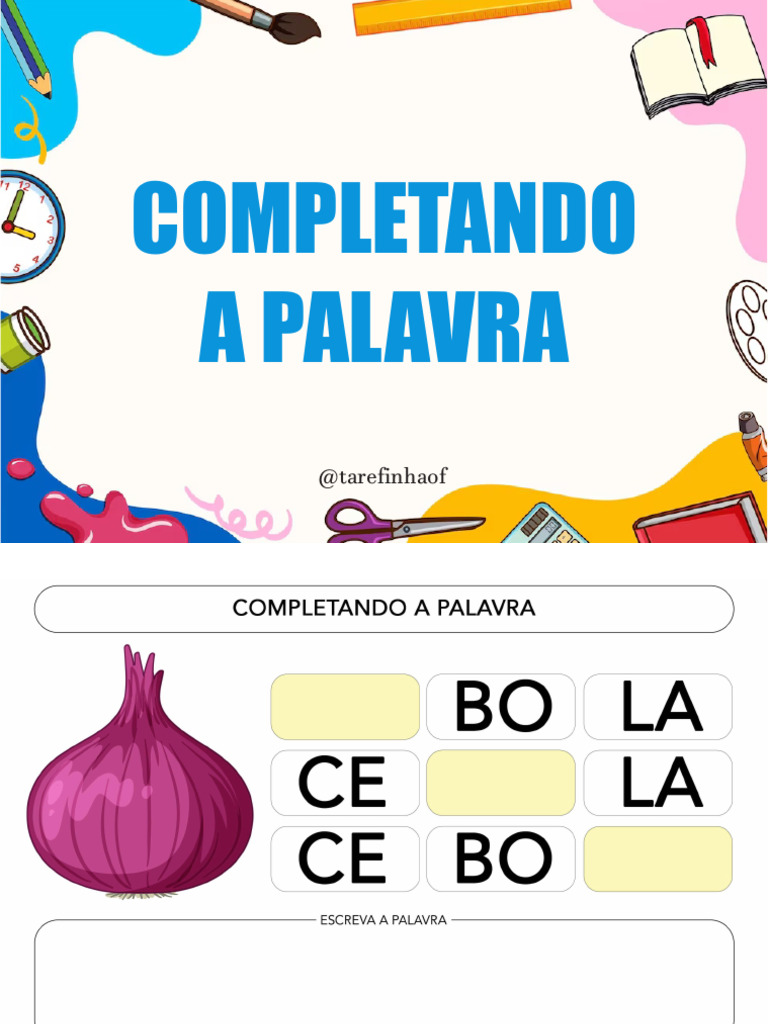 Complete A Palavra | PDF