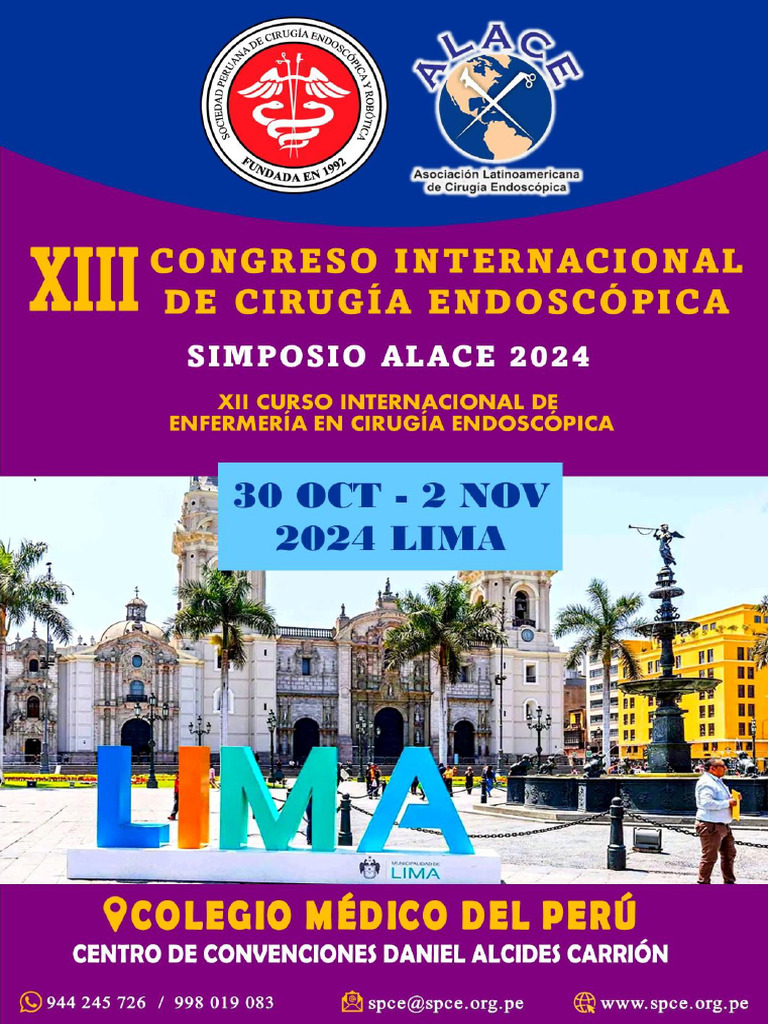 Congreso Internacional de Cirugía 2025 | PDF | Cirugía | Gastroenterología
