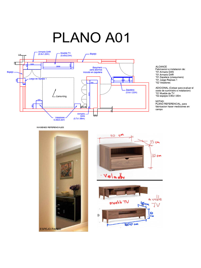 Muebles a Medida: Armarios y Zapateras | PDF