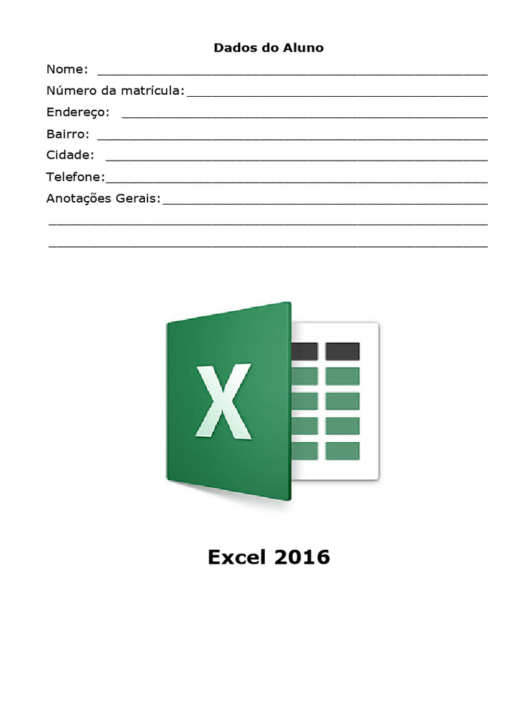 Excel 2016 | PDF | Microsoft Excel | Exponenciação