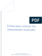 Fichas para Conocer Los Instrumentos Musicales