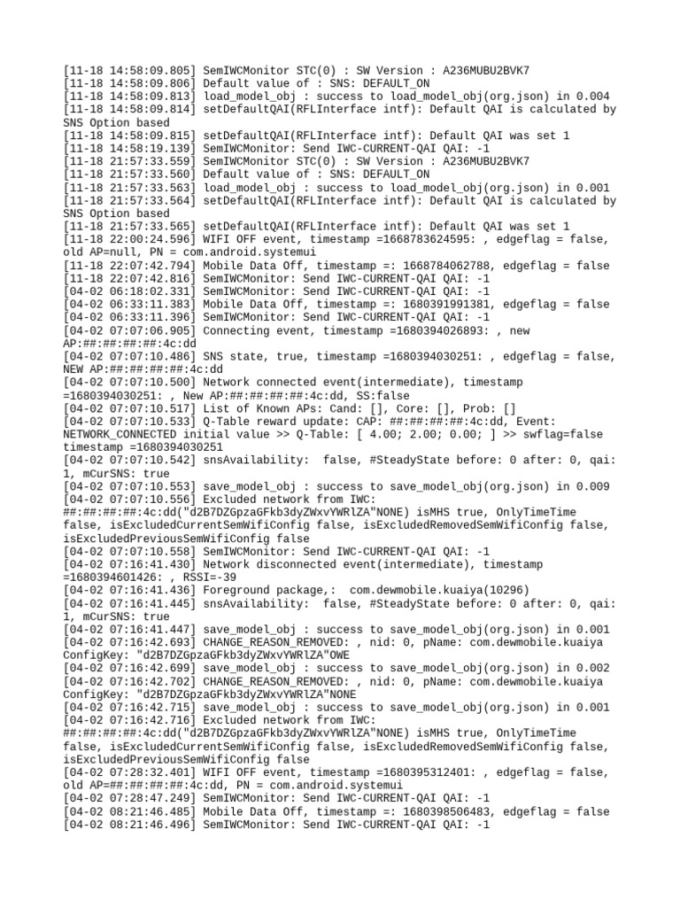 Iwc Dump | PDF | Computing | Software