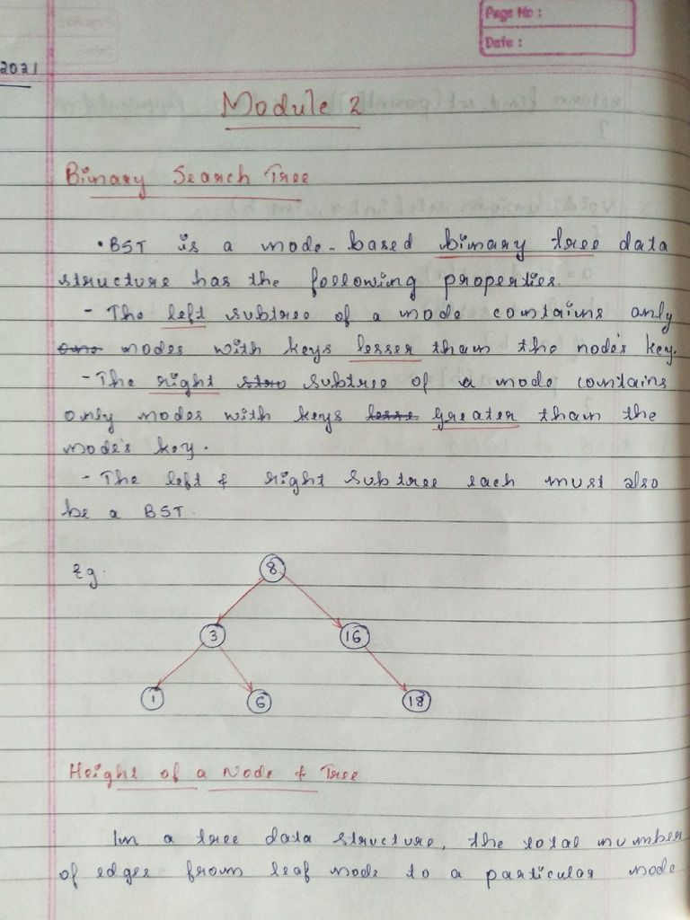 Dsa Tree Notes | PDF