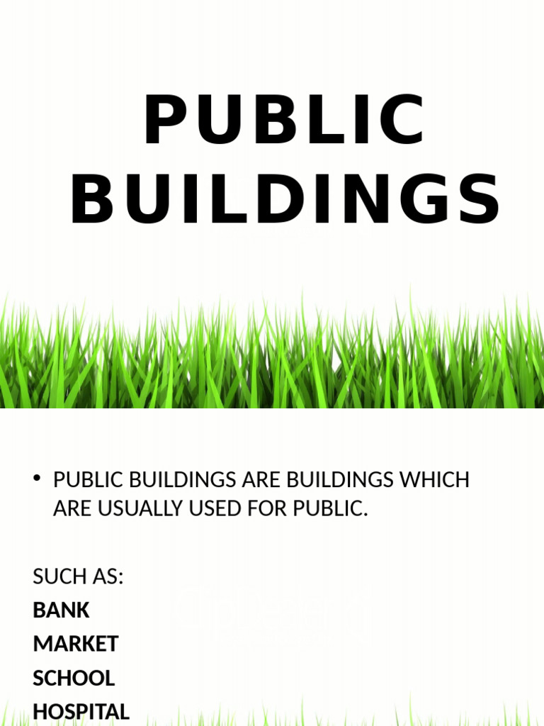 Public Buildings | PDF
