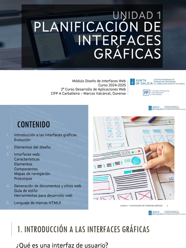Planificación de Interfaces Gráficas | PDF | Interfaz de usuario | Color