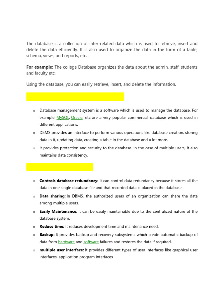 Dbms and data warehouse pdf databases data warehouse