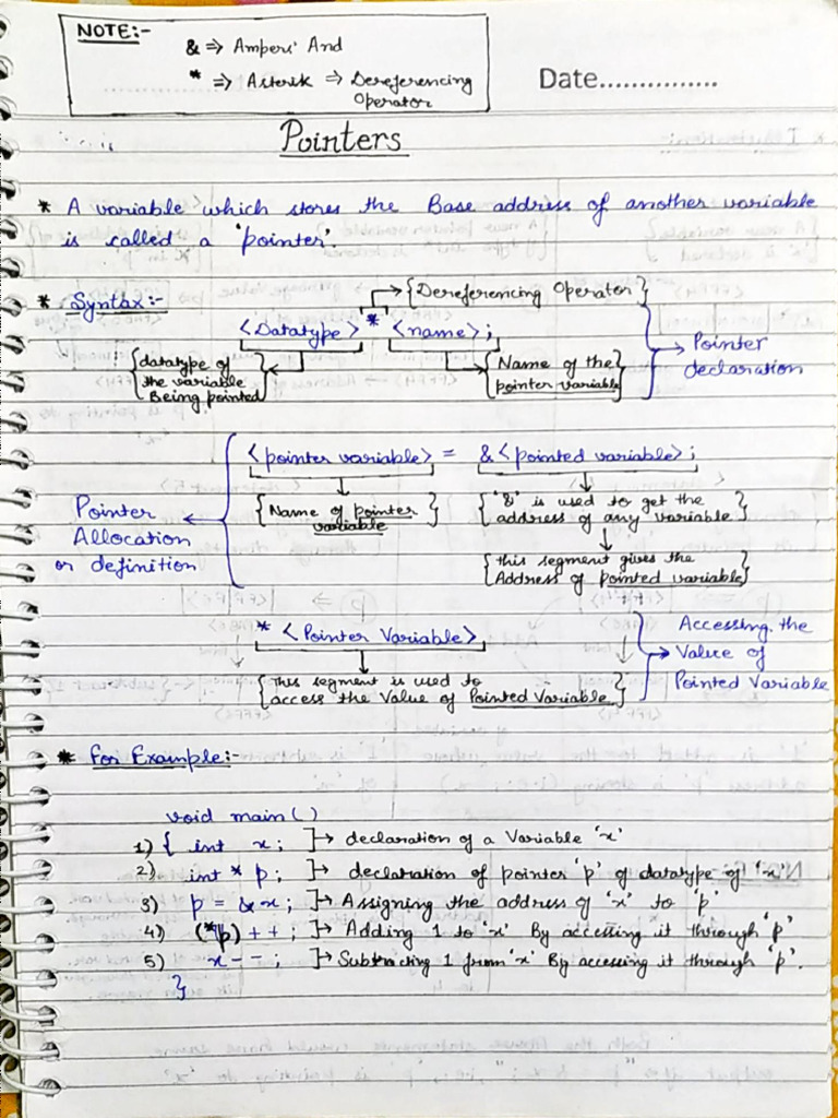 Pointers and Stack | PDF