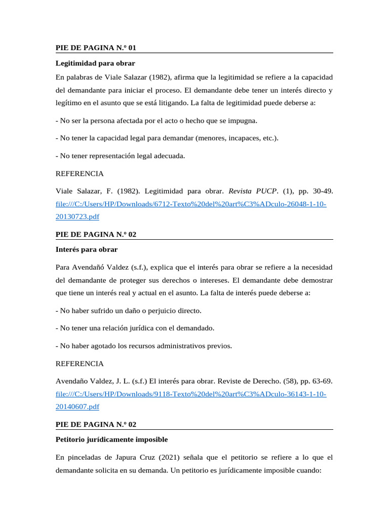 Pie de Pagina N PDF Política Ciencias sociales