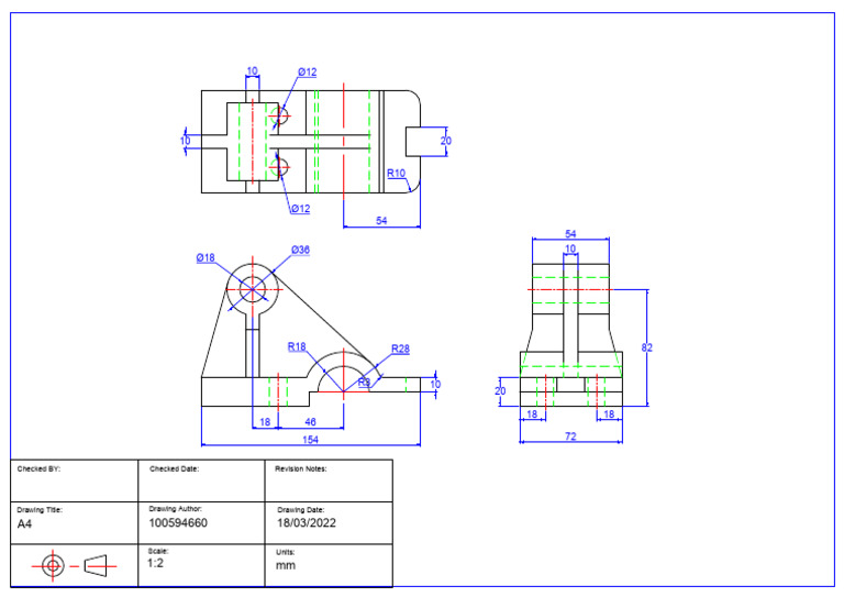 Technical Drawing Specifications A4 | PDF