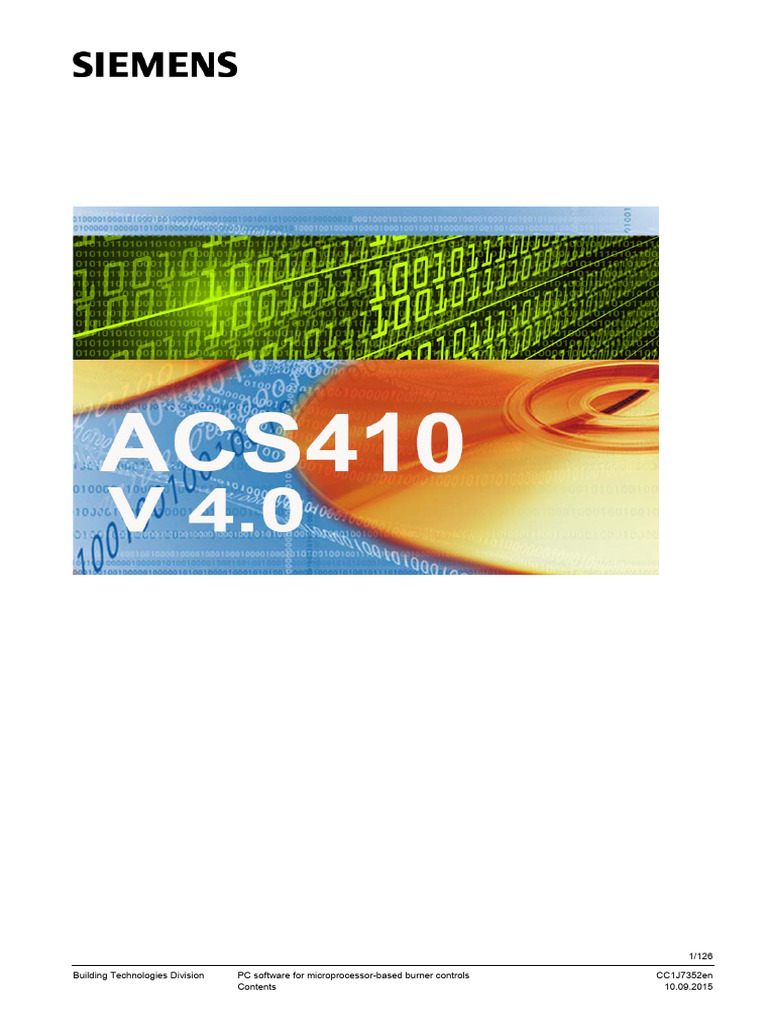 ACS410 Burner Control Software Guide | PDF | License | Legal Liability