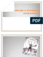 Introdução À Atividade Empresarial BISPO