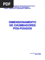 Dimensionamento de Chumbadores Pós-fixados