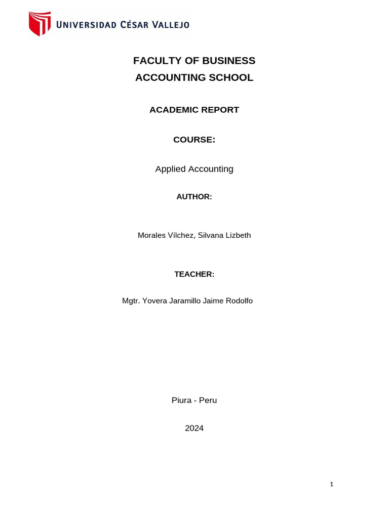 Faculty of Business Accounting School - Contabilid | PDF ...
