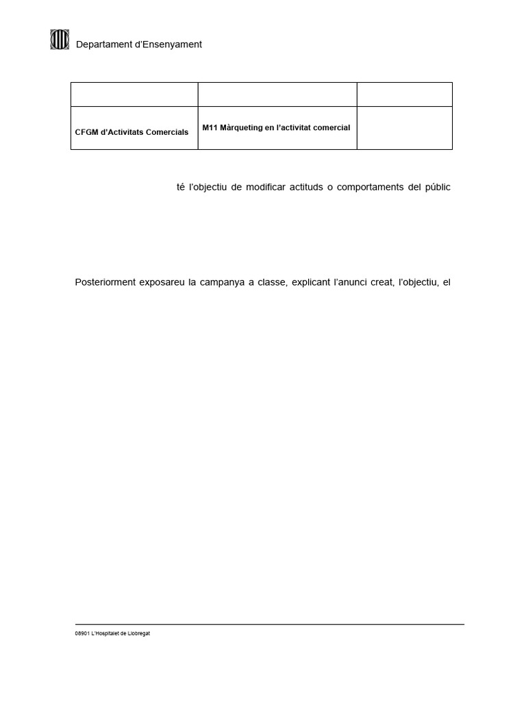 NF1 Tasca 4 Expo El Màrqueting Social en Grups | PDF